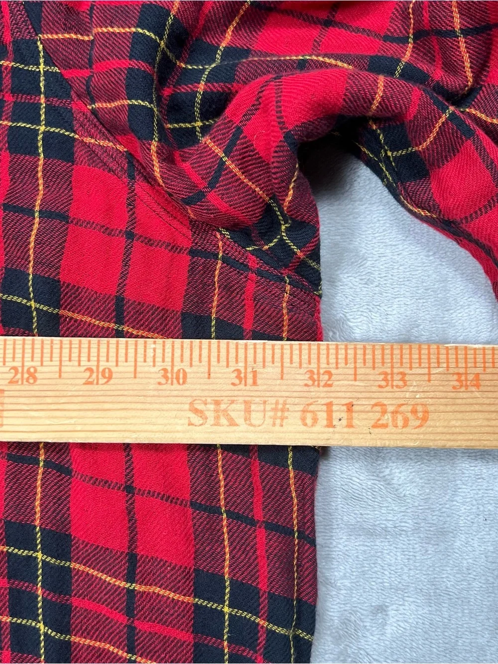 NWT Polo Ralph Lauren Plaid Workshirt Mens 4XB Red Double Faced Tartan Flannel